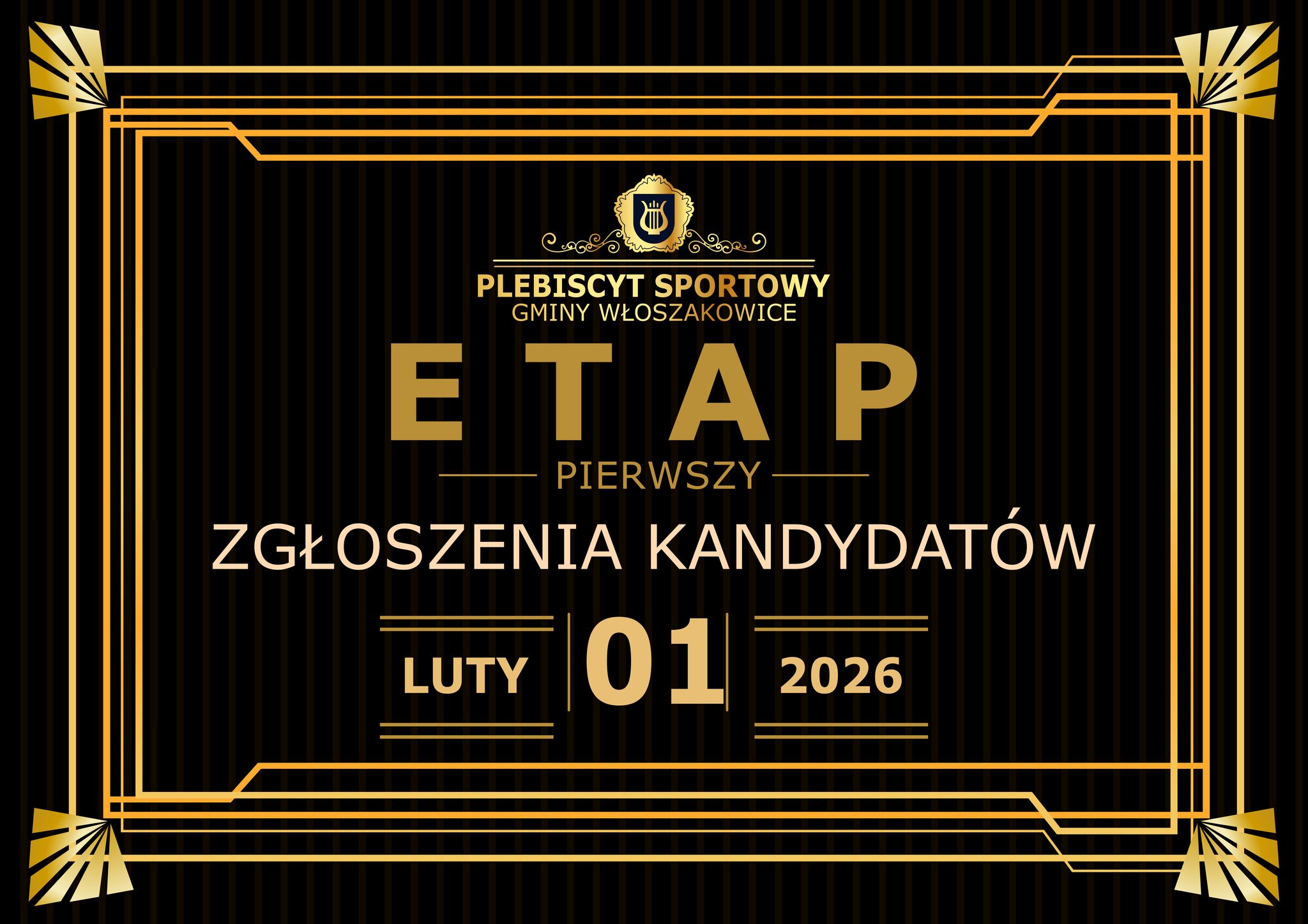 Rozpoczął się I etap 9. Plebiscytu Sportowego Gminy Włoszakowice