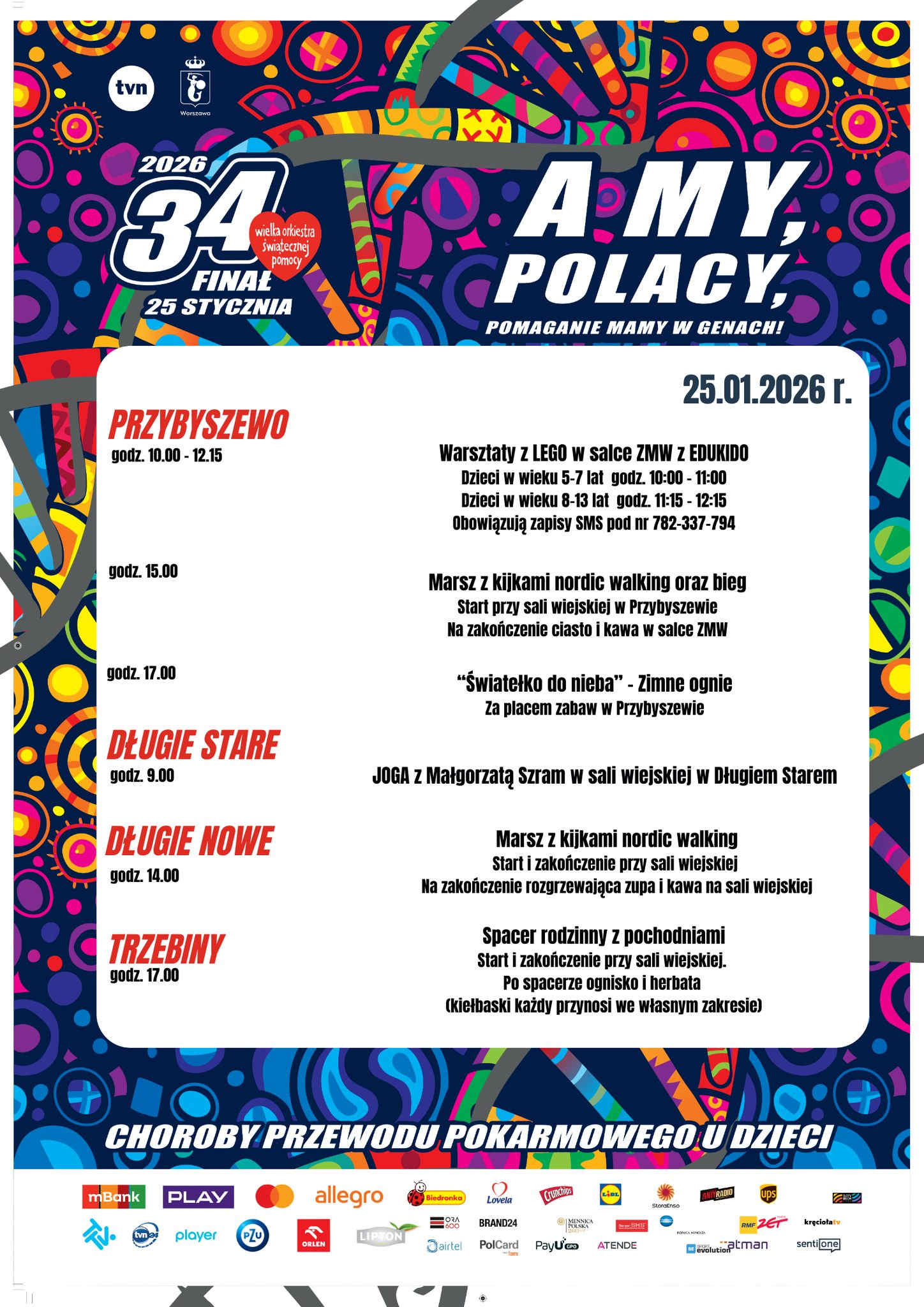 Finał Wielkiej Orkiestry Świątecznej Pomocy w gminie Święciechowa