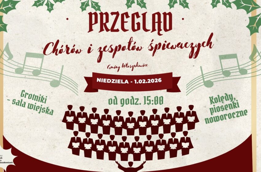  Przegląd Chórów i Zespołów Śpiewaczych Gminy Włoszakowice
