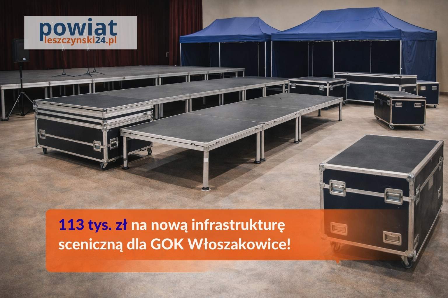 Gminny Ośrodek Kultury we Włoszakowicach z dofinansowaniem