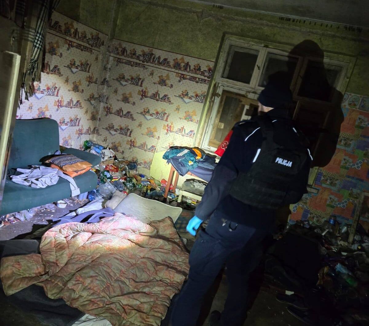 Policja kontroluje miejsca przebywania osób w kryzysie bezdomności