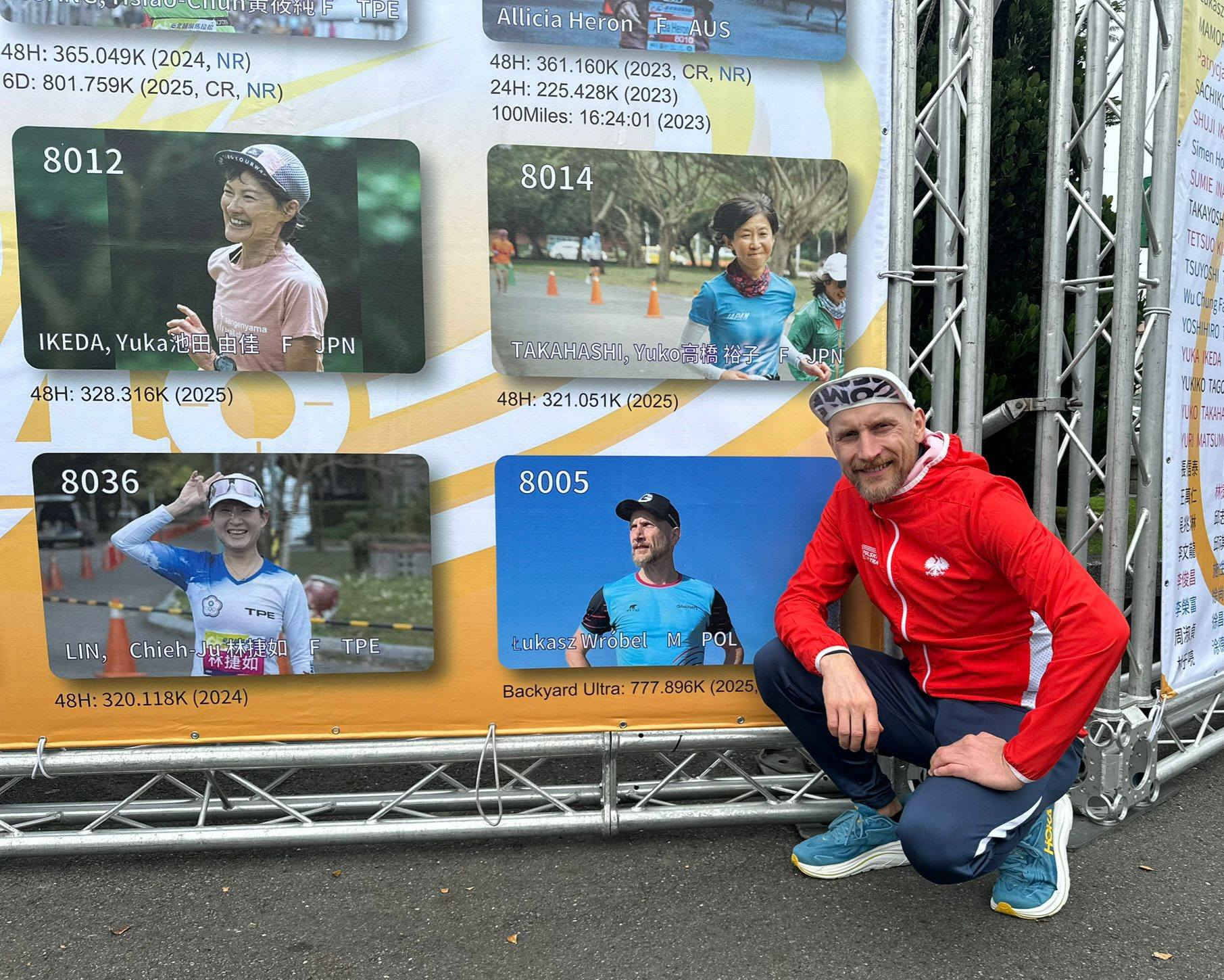 Łukasz Wróbel trzeci w Taipei Ultra 48h Marathon