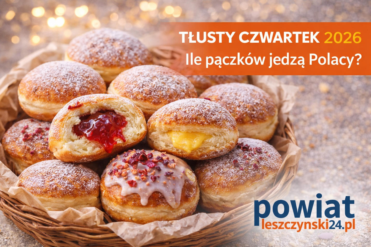 Ile pączków zjadają Polacy w tłusty czwartek?