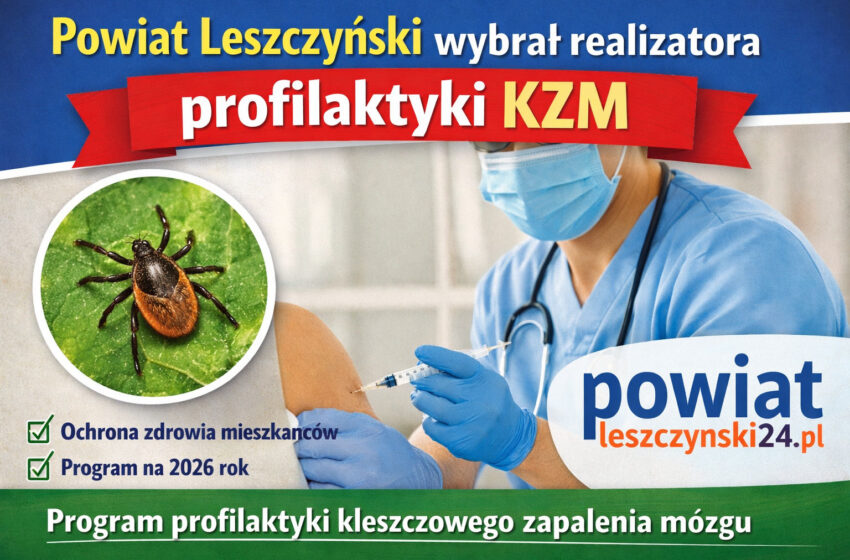  Powiat Leszczyński wybrał realizatora programu profilaktyki KZM