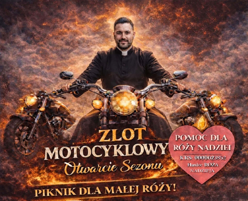 Motocykliści otworzą sezon w Rydzynie. Charytatywny piknik dla Małej Róży