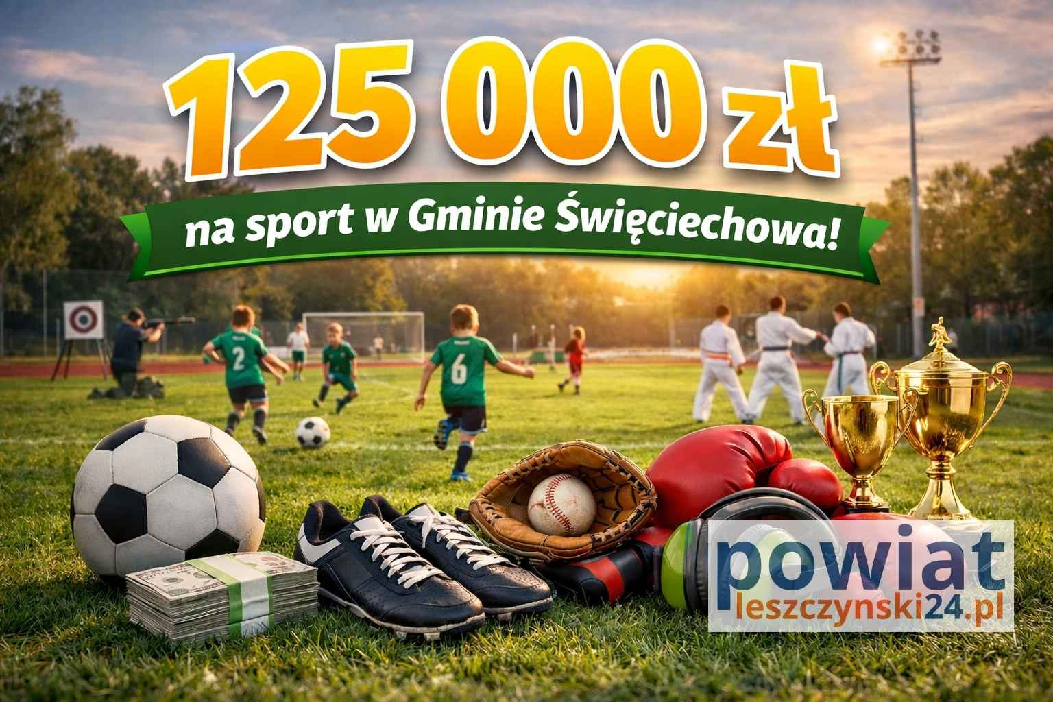 Gmina Święciechowa wspiera sport w 2026 roku!