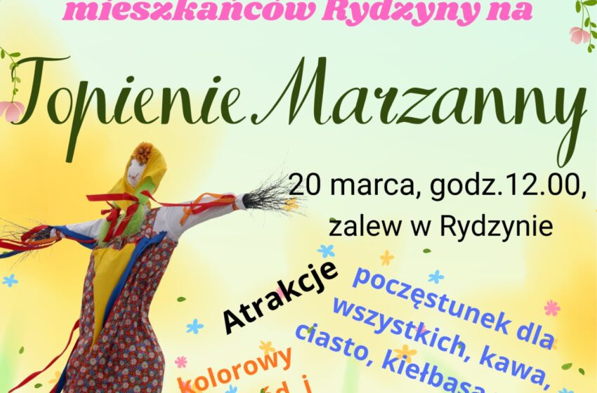  Rydzyna pożegna zimę!