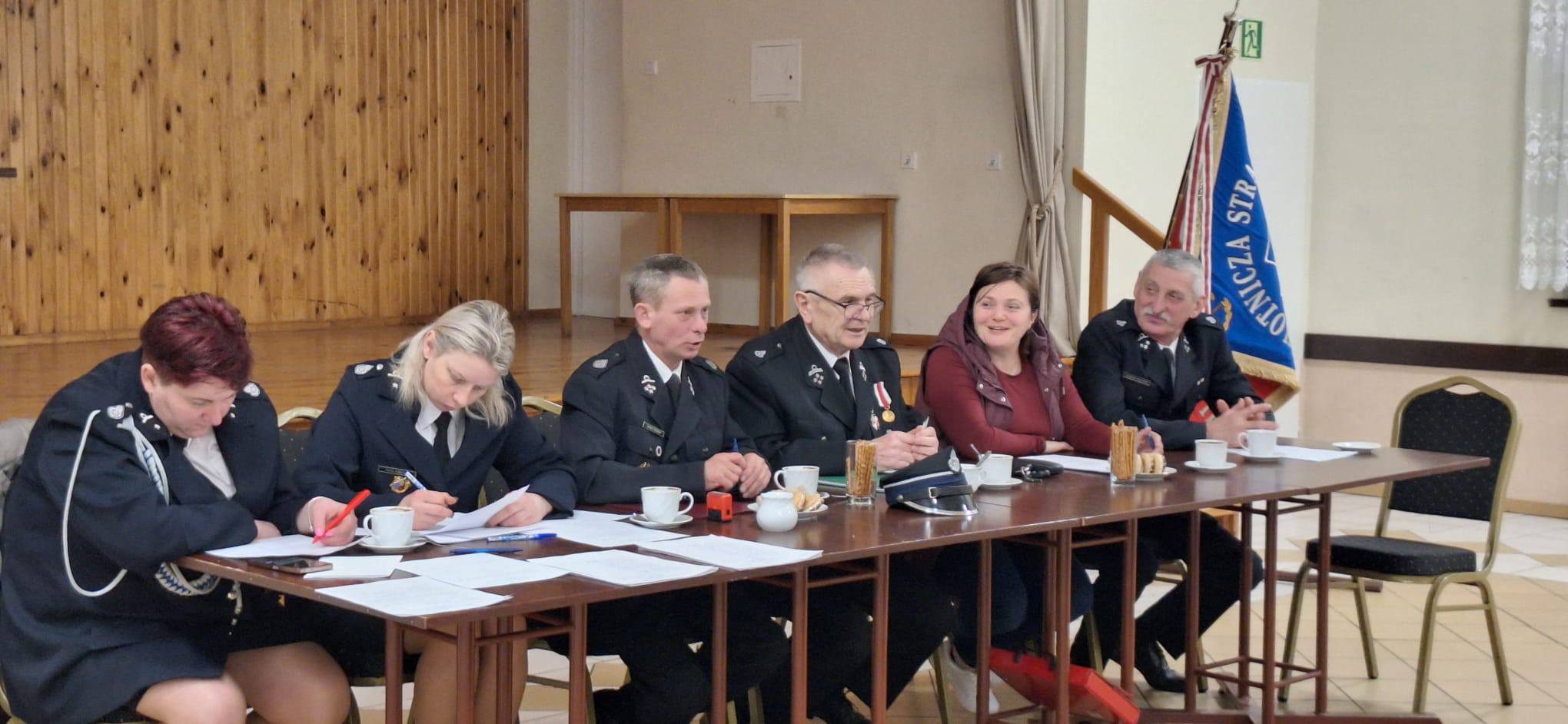 Zebranie sprawozdawczo-wyborcze OSP Długie Stare