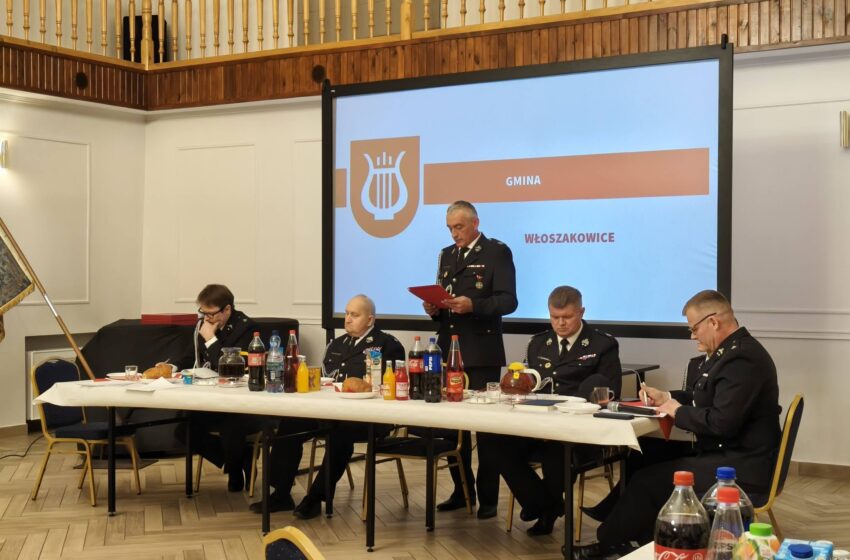  W OSP Włoszakowice odbyło się zebranie sprawozdawczo-wyborcze