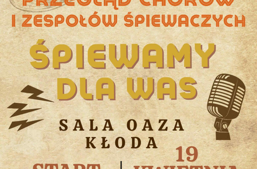  III Otwarty Przegląd Chórów i Zespołów Śpiewaczych w Rydzynie