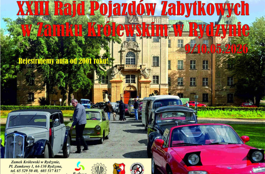  Zabytkowe pojazdy wracają do Rydzyny!