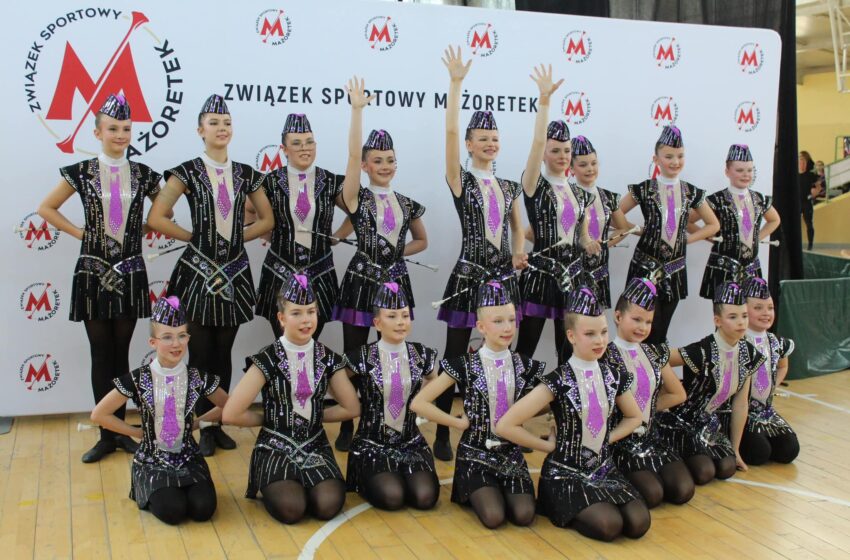  Mażoretki Mirabell Krzemieniewo z sukcesami we Wschowie