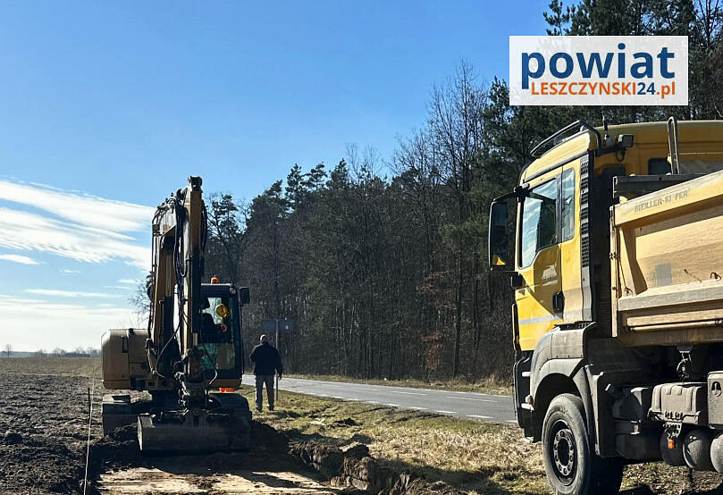 Ruszyła budowa drogi rowerowej Bukówiec Górny – Boguszyn
