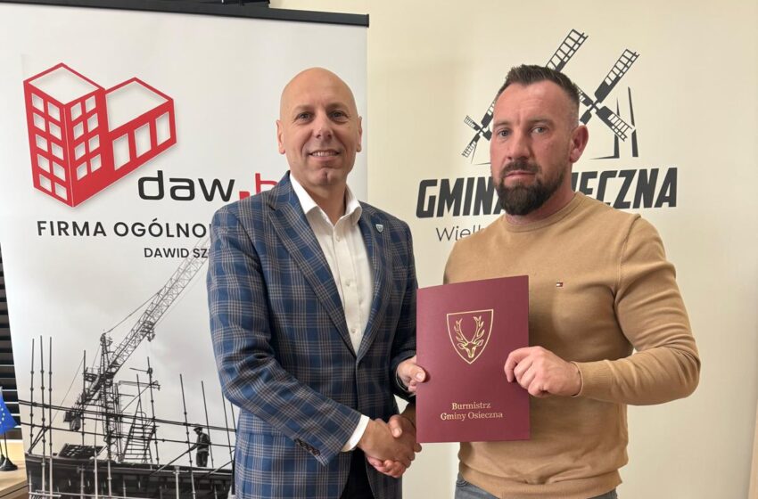  Nowa hala sportowa w Osiecznej jeszcze w tym roku