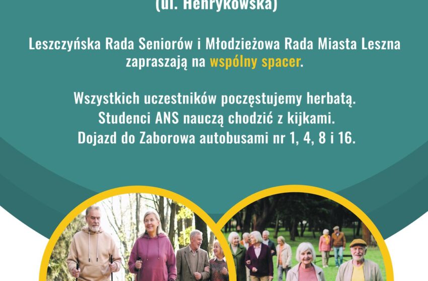 Spacer, który łączy pokolenia!