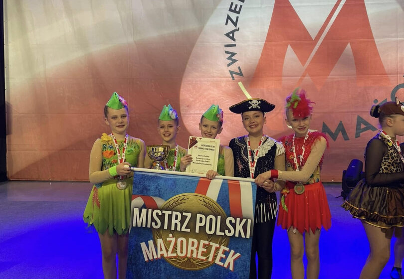  Mażoretki Mirabell Krzemieniewo z tytułem mistrza Polski i awansem na Mistrzostwa Europy