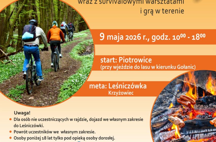  Rajd Rowerowy i Survival Piotrowice 2026 – Zapisy i Program
