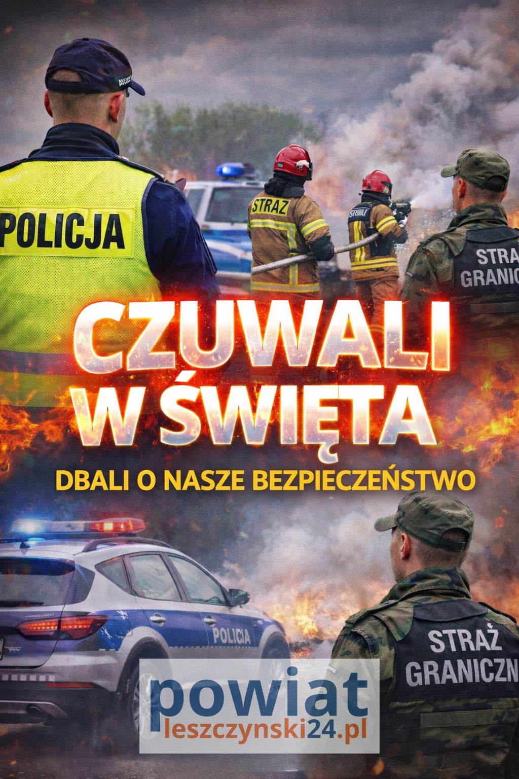 Tysiące interwencji służb w całej Polsce