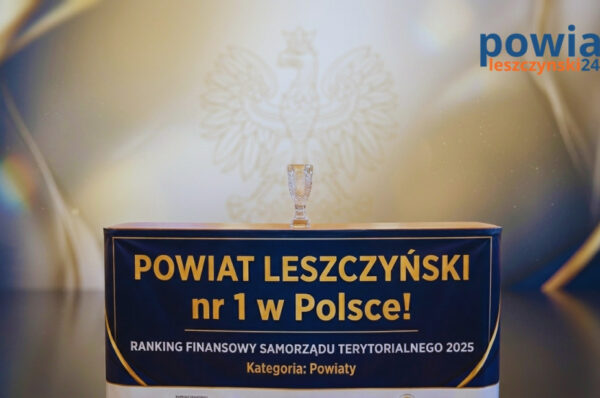 Powiat Leszczyński pierwsze miejsce w Rankingu Finansowym 2025