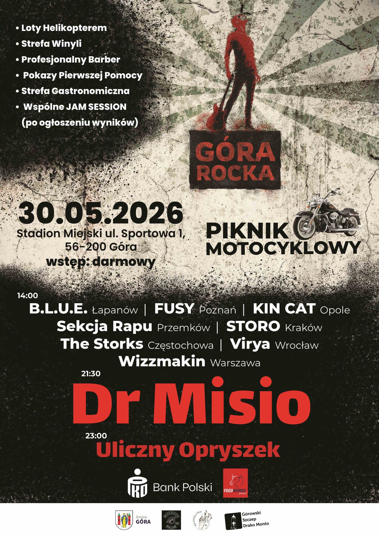 Stadion w Górze zamieni się w centrum rocka