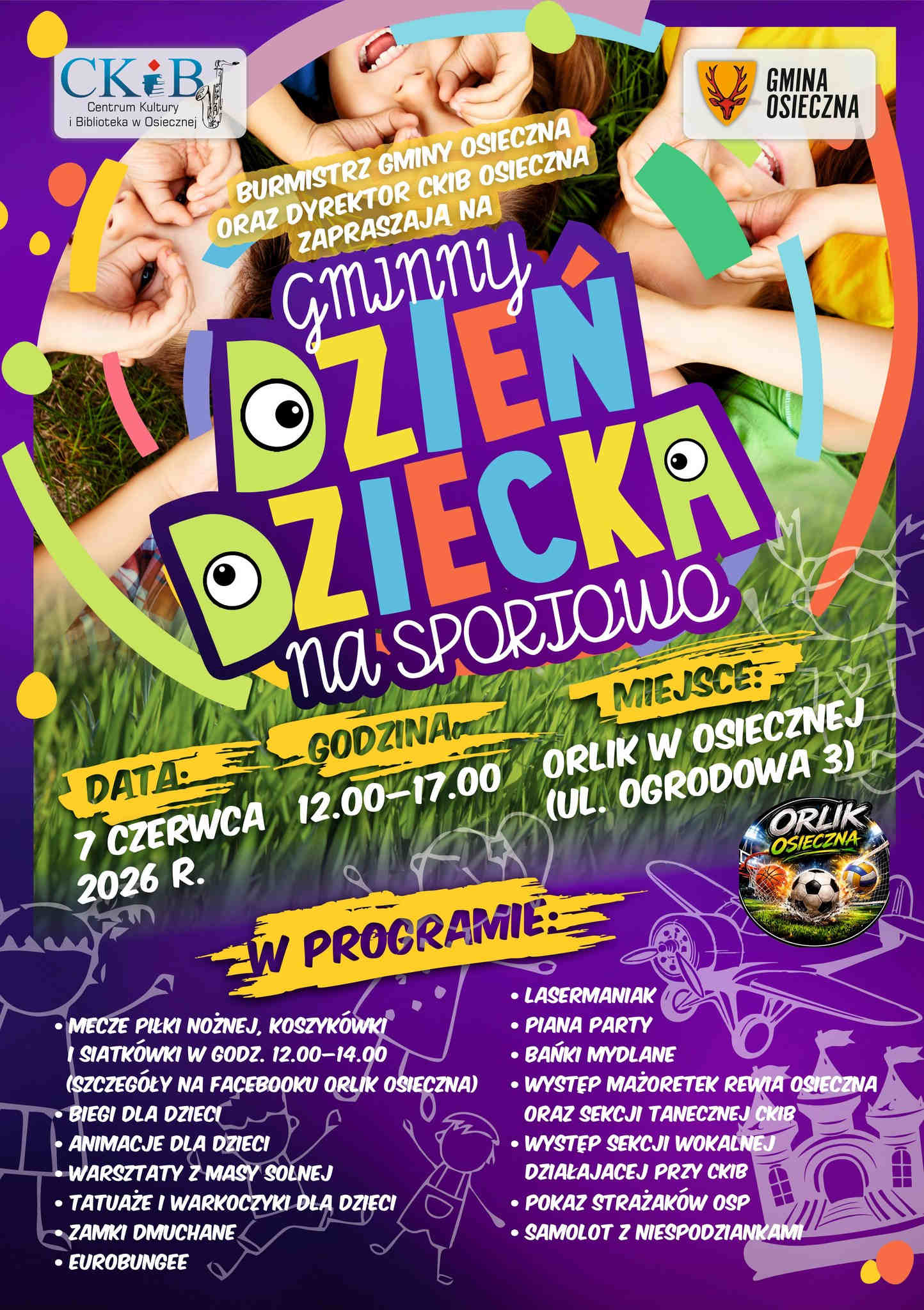 Gminny Dzień Dziecka na Sportowo!